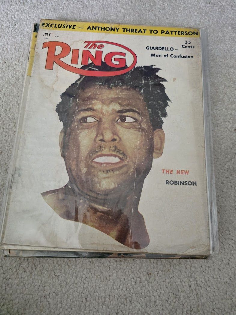 The Ring Magazine July 1957 The New Robinson