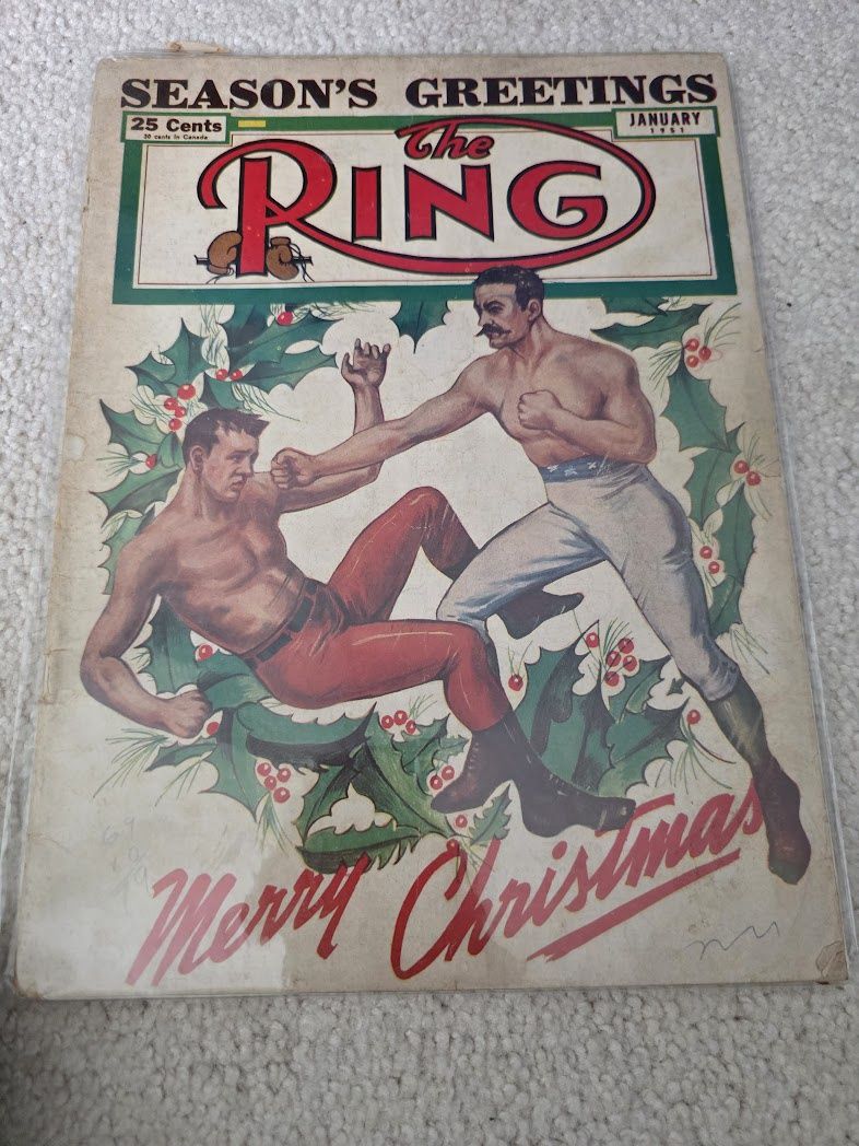 The Ring Magazine - Merry Christmas Boxing Issue - January 1951
