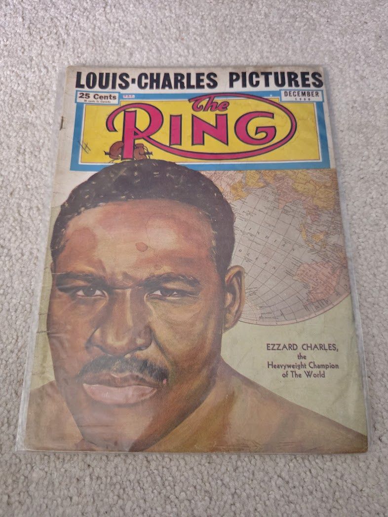 The Ring Boxing Magazine December 1950 Louis- Charles