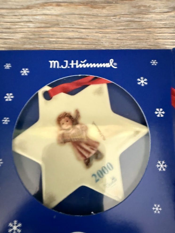 MJ Hummel Christmas Ornaments-Set of 3