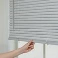 Brand New Mainstays 1 in. Cordless, Vinyl Blind, Gray, Light Filtering 52&quot;W x 64&quot;L