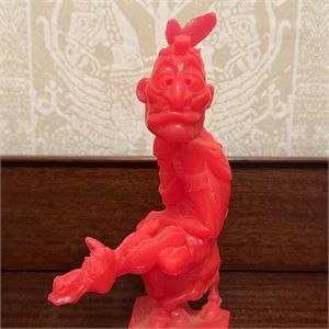 1963 Louis Marx &amp; CO: Nutty Mads - &quot;Chief&quot; Lost Teepee Red Figure