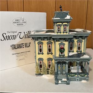 Dept. 56 Snow Village &quot;Italianate Villa&quot; 1997