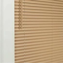 MainStays 1&quot; Cordless Vinyl Blind 36&quot;W x 64&quot;L Khaki Light Filtering