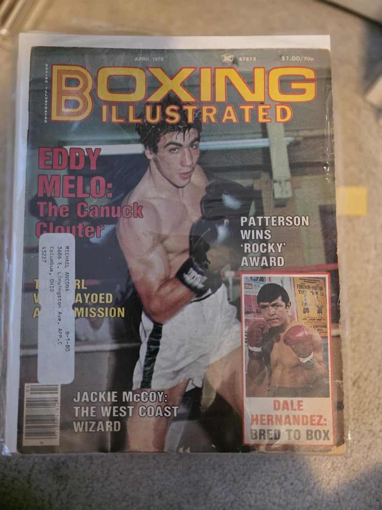 BOXING ILLUSTRATED Magazine April 1979 EDDY MELO