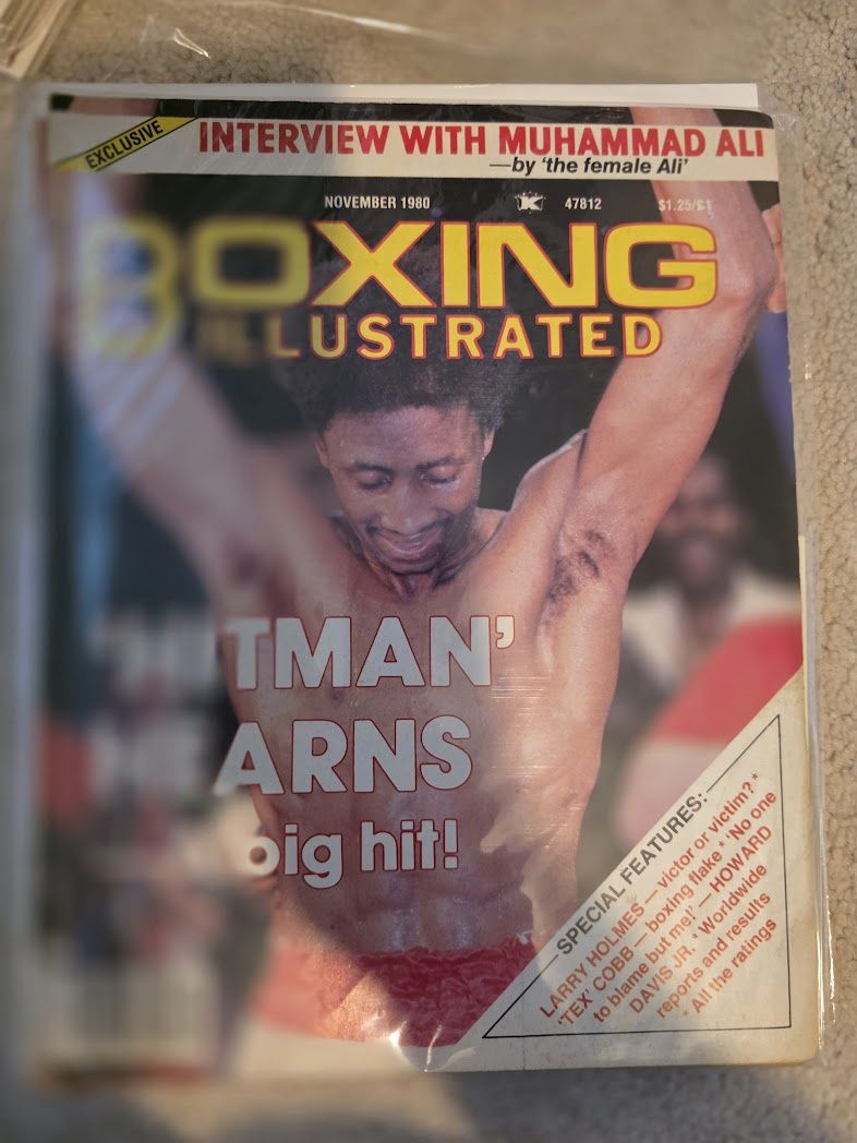 Boxing Illustrated Magazine November 1980 Thomas Hearns, Muhammad Ali