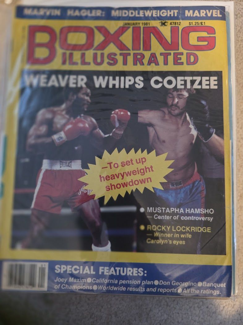 BOXING ILLUSTRATED Magazine January 1981