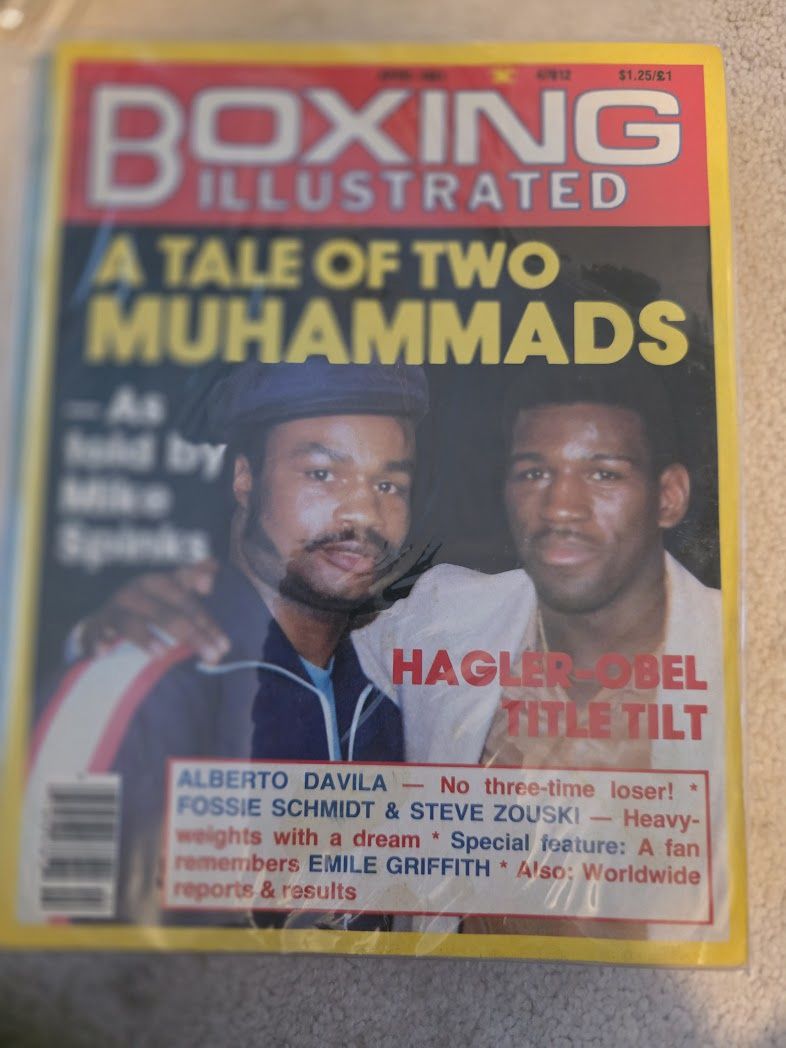 Boxing Illustrated Magazine, April 1981, A Tale Of Two Muhammads