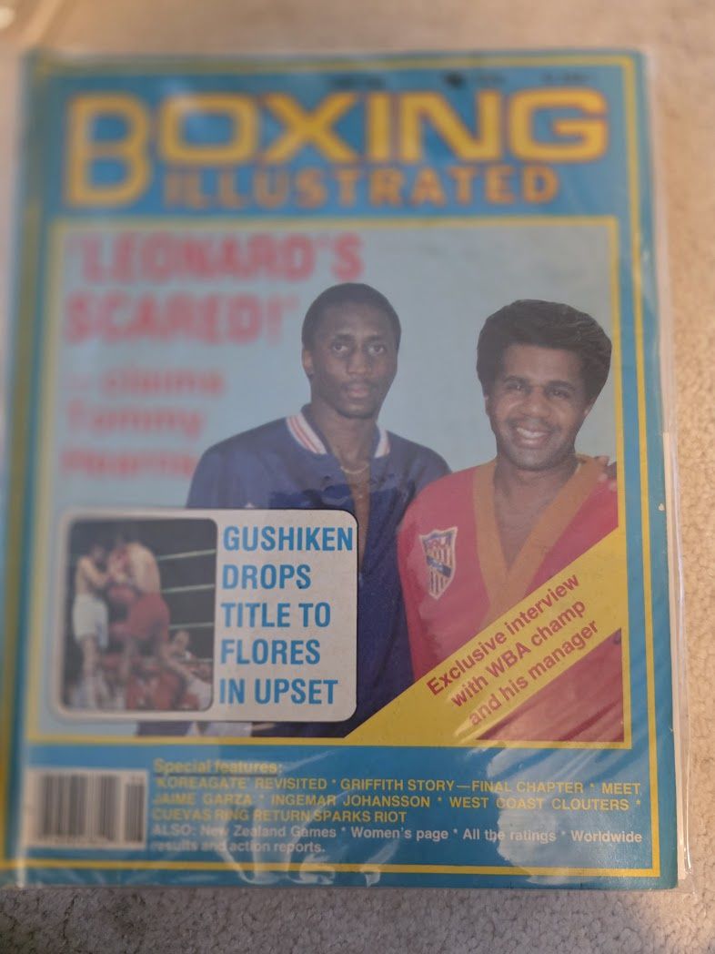 Boxing Illustrated June 1981 Leonard - Tommy Hearns