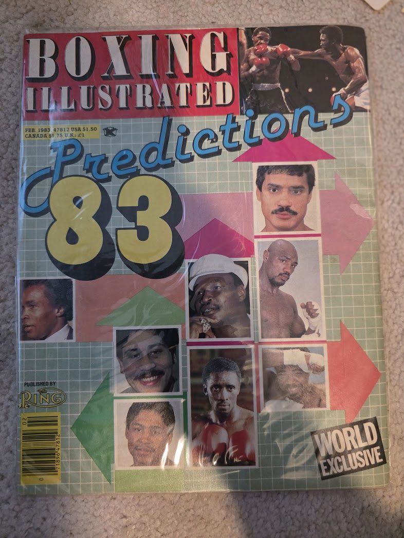 Boxing Illustrated February 1983 Predictions