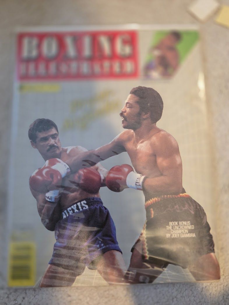 boxing illustrated magazine january 1983