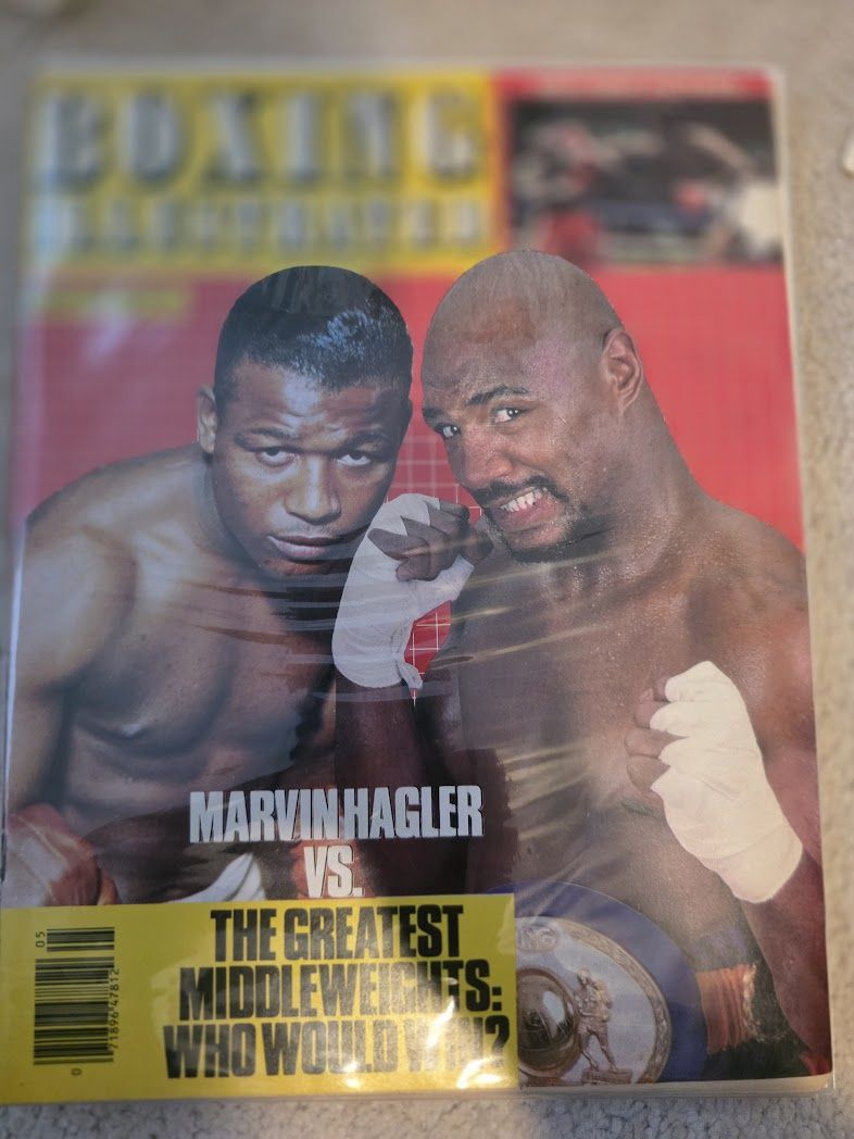 Boxing Illustrated Magazine May 1983 Marvin Hagler, Sugar Ray Robinson