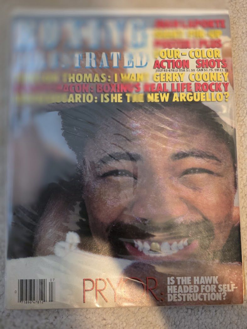 Boxing Illustrated July 1983 Pryor