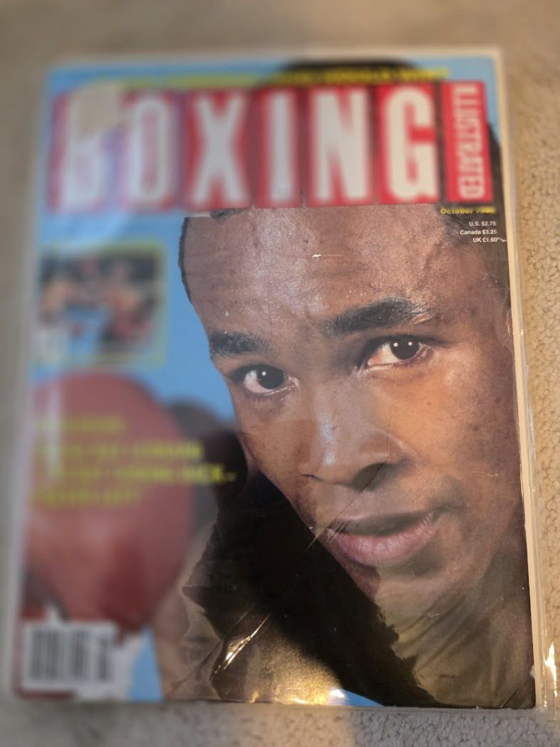 Boxing Illustrated Magazine October 1990 Sugar Ray Leonard Cover