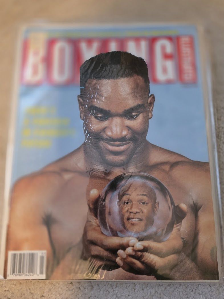 Boxing Illustrated March 1991 Evander Holyfield/George Foreman Magazine