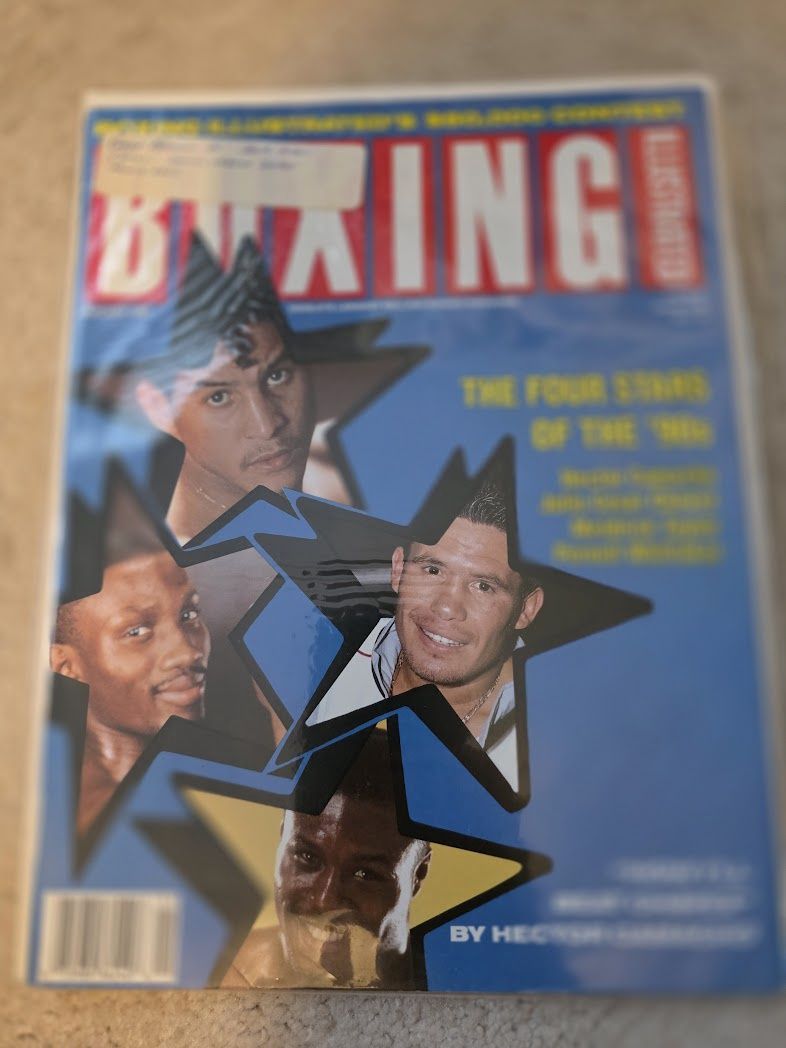 Boxing Illustrated Magazine January 1991 Hector Camacho, Julio Chavez
