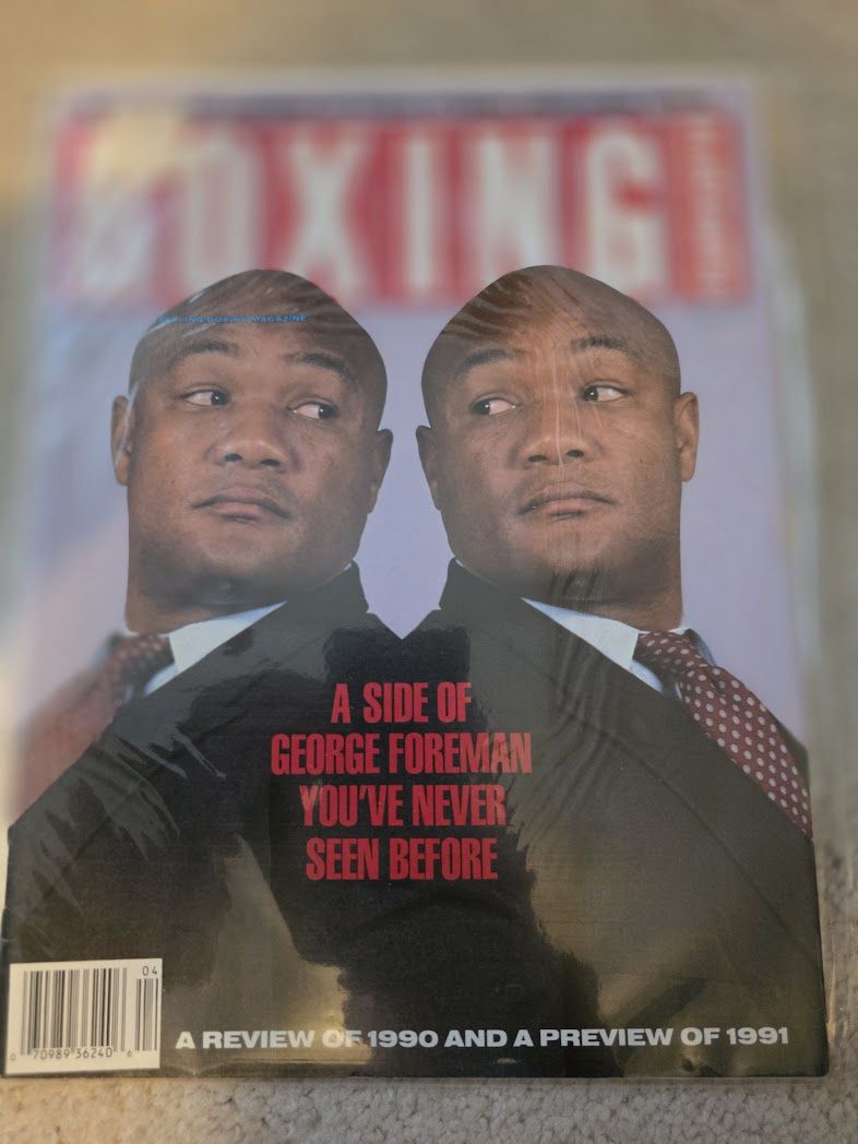 Boxing Illustrated April 1991 George Foreman Magazine