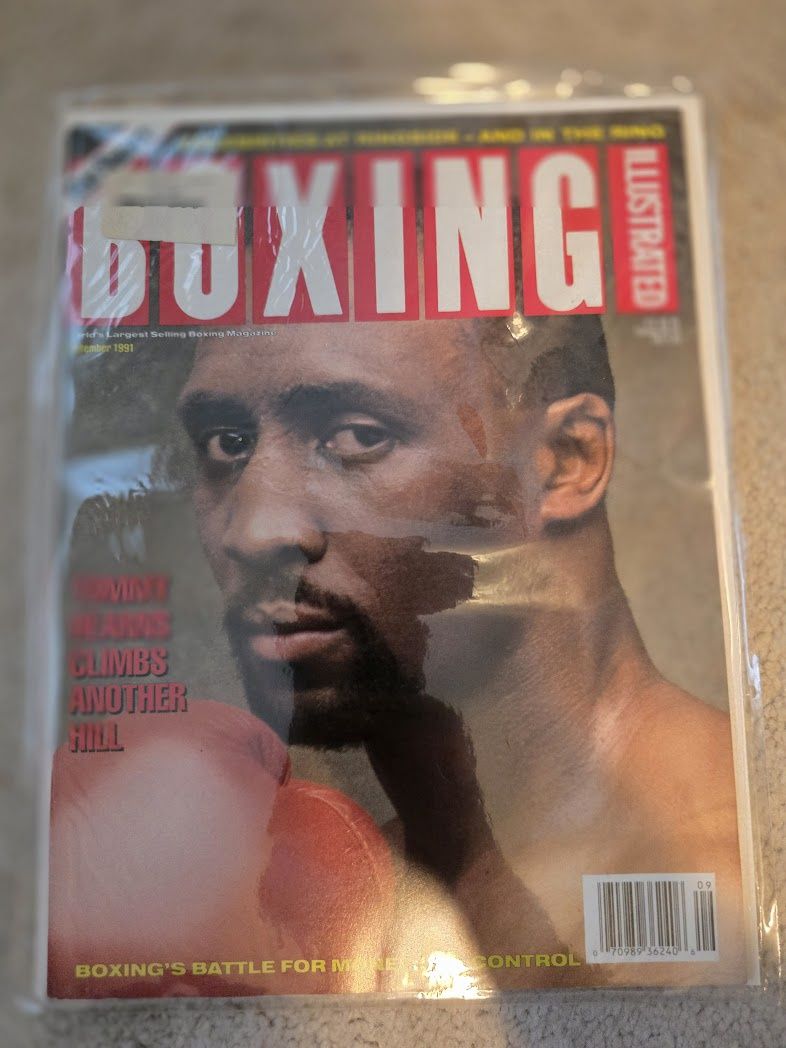 Boxing Illustrated Magazine September 1991 Tommy Hearns