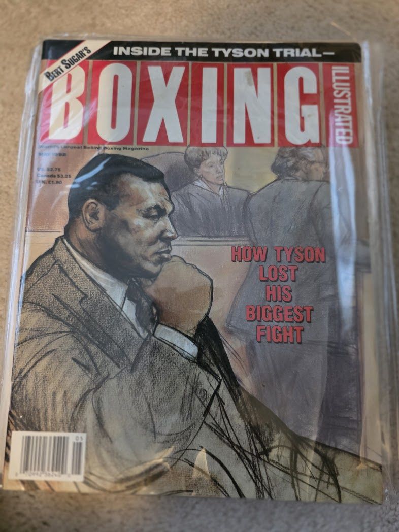 Boxing Illustrated May 1992 Mike Tyson Magazine