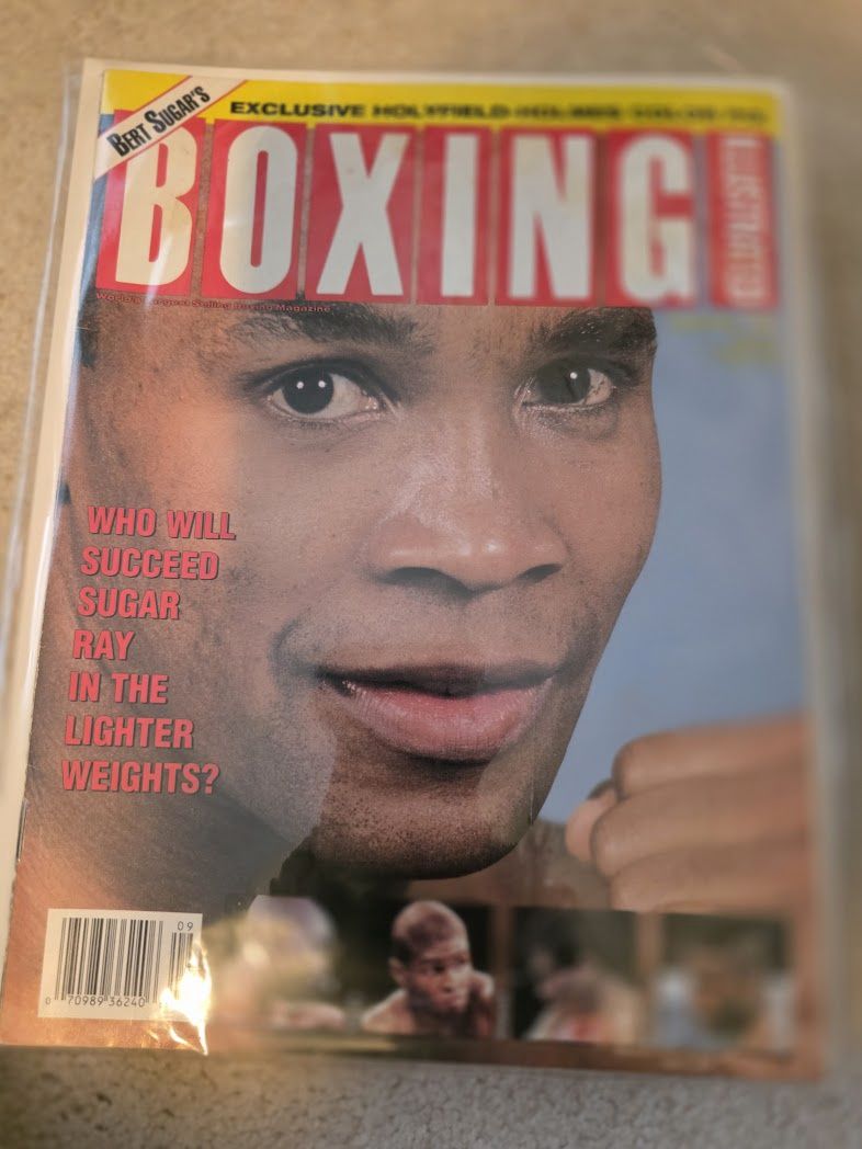 Boxing Illustrated Magazine September 1992 Sugar Ray Leonard