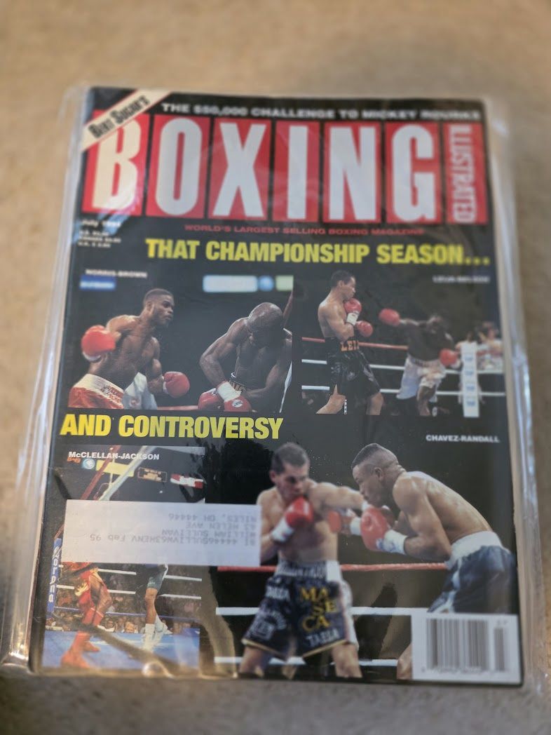 JULY 1994 BOXING ILLUSTRATED magazine CHAMPIONSHIP SEASON