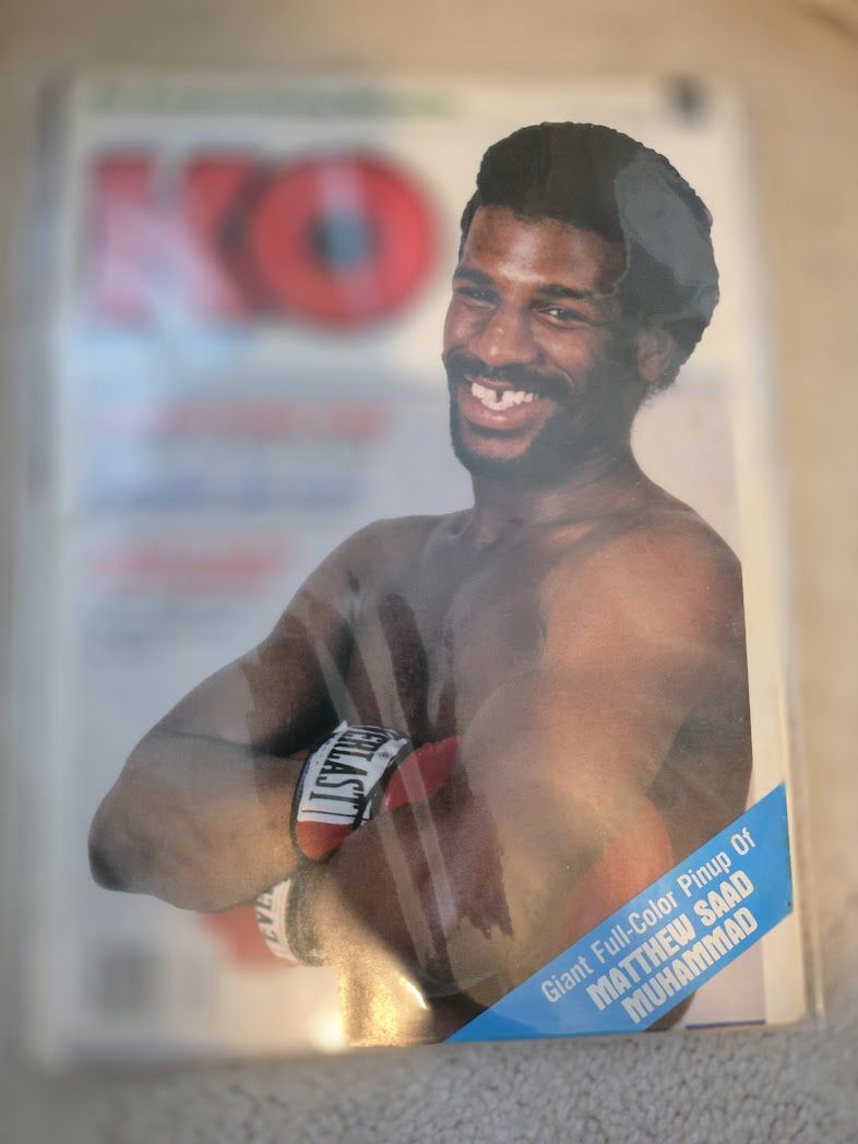 KO MAGAZINE MICHAEL SPINKS BOXING DECEMBER 1981