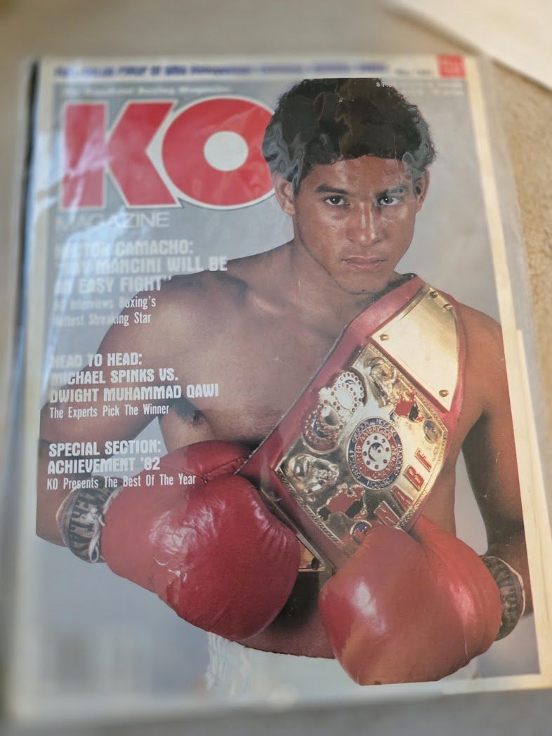 KO MAGAZINE HECTOR CAMACHO COVER MAY 1983