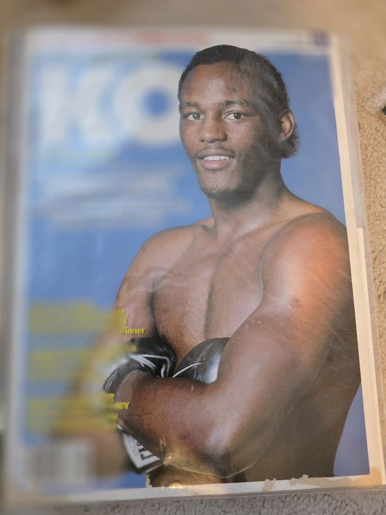 KO MAGAZINE DONALD CURRY COVER JULY 1984 BOXING MAGAZINE