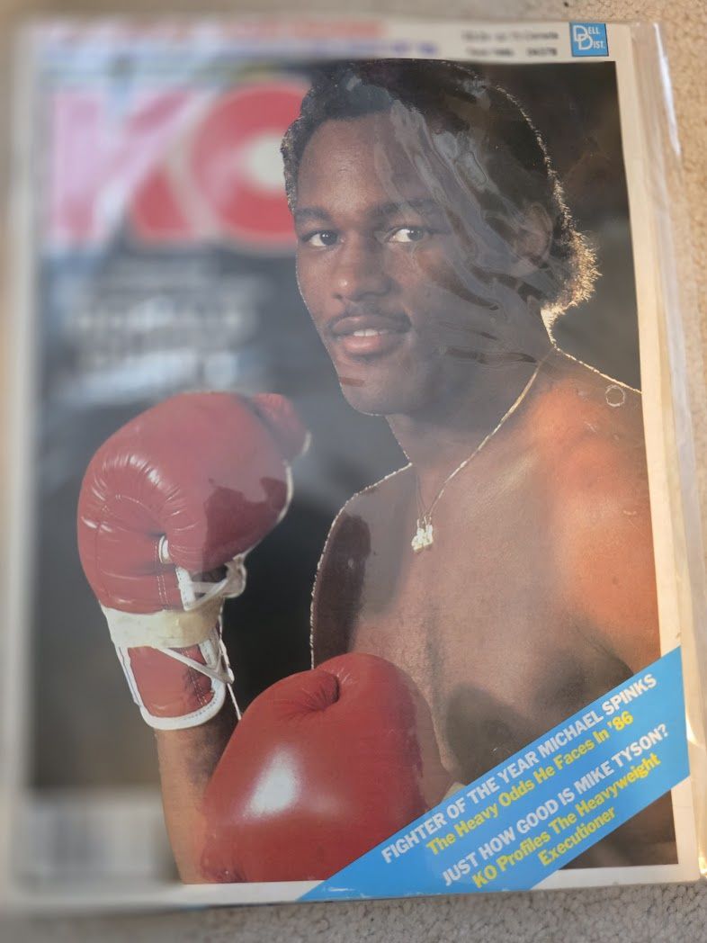 Vintage KO Magazine April 1986 Donald Curry Boxing Barry McGuigan Pinup