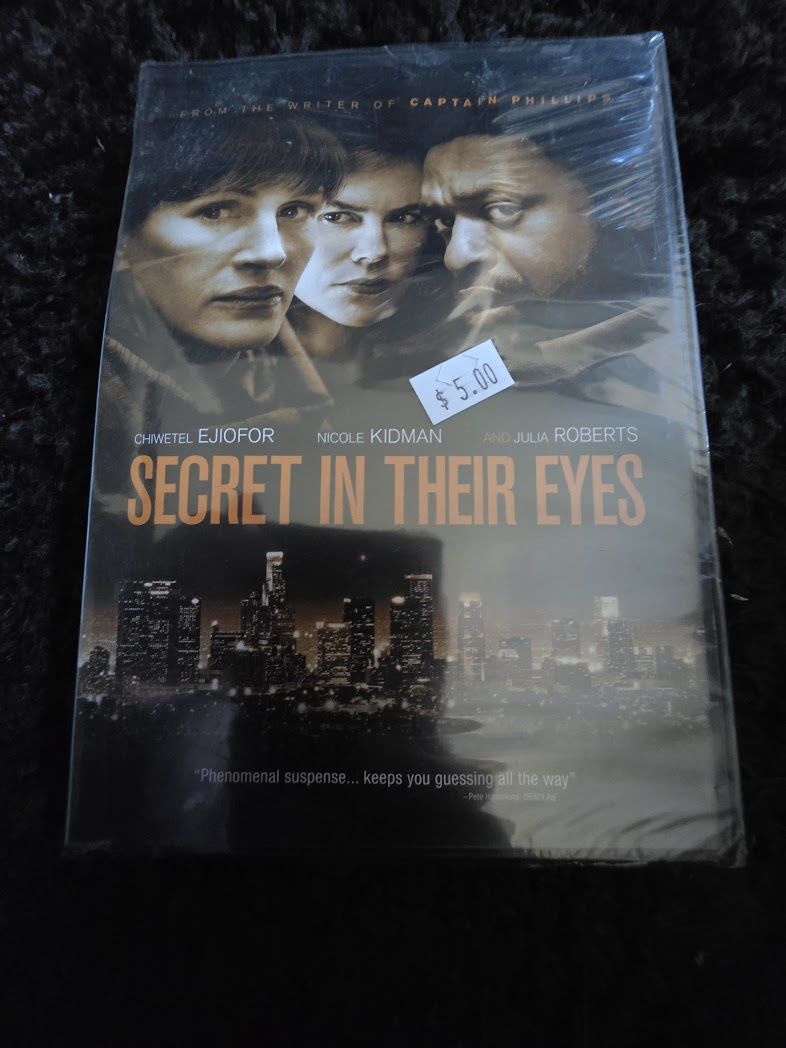 SECRET IN THEIR EYES DVD 2015 MOVIE SEALED