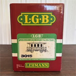 LGB 3015 2nd Class Bavarian Coach Car G Scale In Original Box