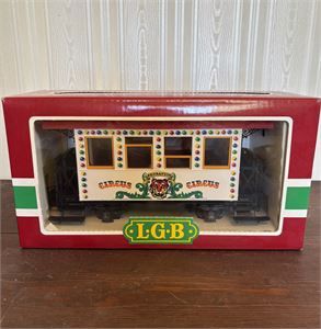 G Scale LGB 3036 Circus Sensation Coach Passenger Car