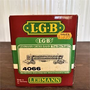 LGB 4066 Log Car with load G-Scale