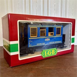 LGB 3013 Steyrtalbahn Dining Car #3614 in Original Box G Scale