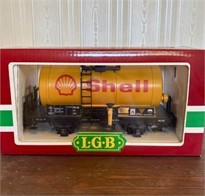 LGB 4040 S G Scale Shell Single Dome Short Tank 2 Axle
