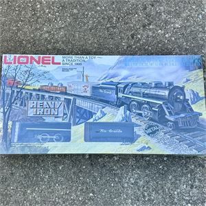 NEW SEALED LIONEL #6-91549 &quot;Heavy Iron&quot; Train Set With 2-4-2 Rio Grande Die-Cast Locomotive