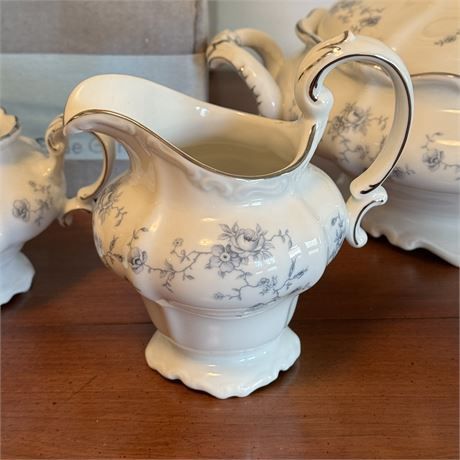 Johann Haviland Blue Garland Cream Dish with Cover