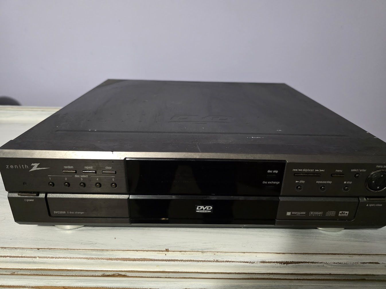 Zenith DVC-2550 CD DVD Changer 5 Disc Player HiFi Stereo