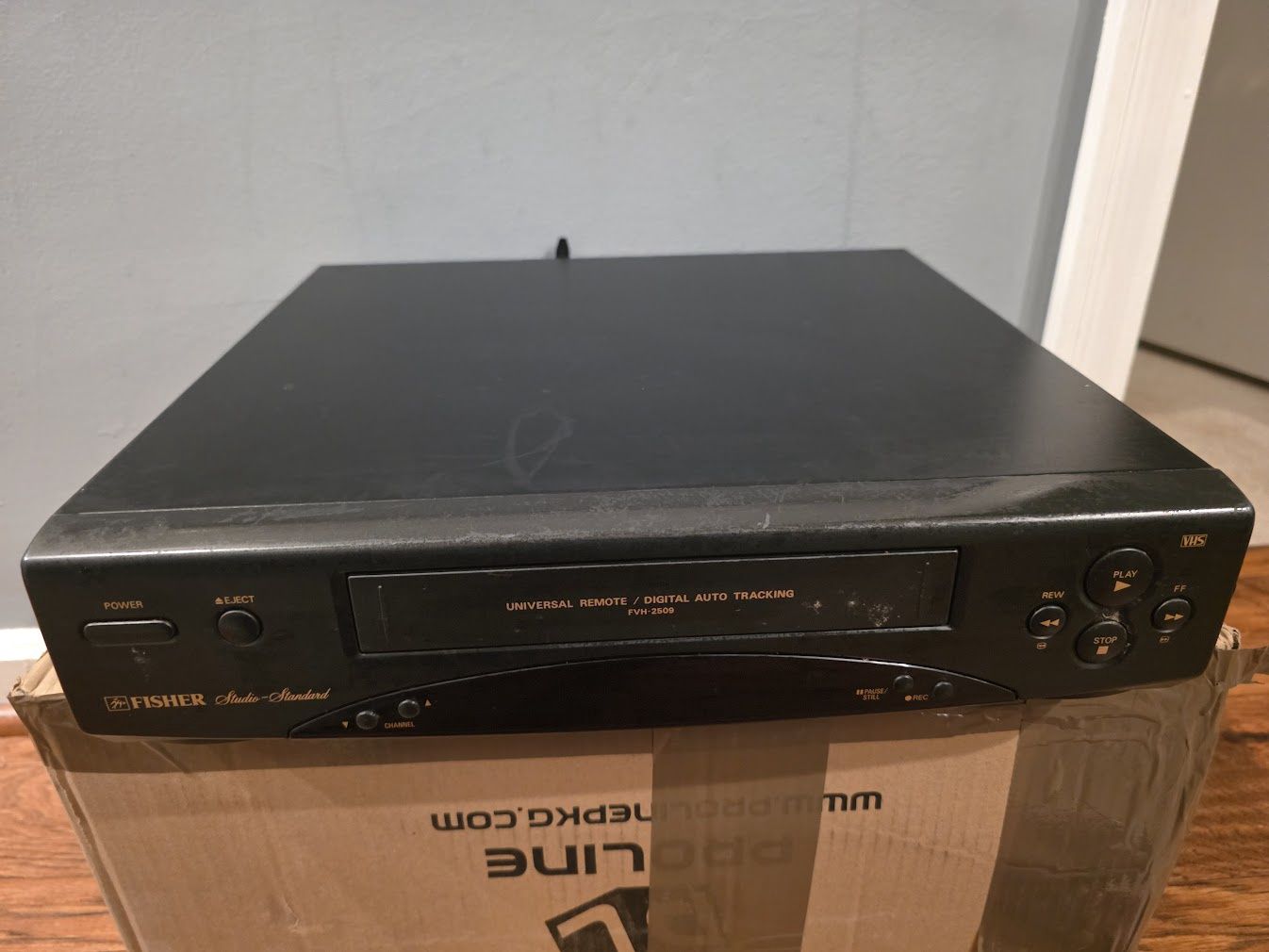 Fisher FVH-2509 Video Cassette Recorder VCR VHS  - No Remote