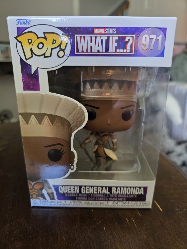 Funko Pop Marvel What If...? Queen General Ramonda #971 Vinyl Figure NIB