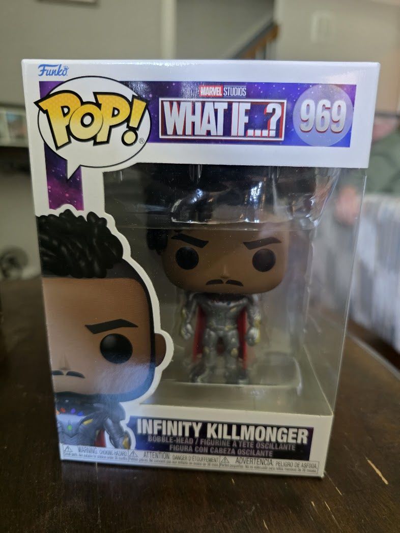 Funko Pop! Vinyl Marvel What If...? Infinity Killmonger #969