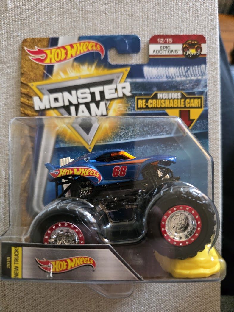 Hot Wheels 2018 Monster Jam Epic Additions Firestorm Re-Crushable Car 12/15 64th
