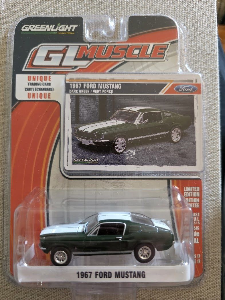 2016 GREENLIGHT GL Muscle 1967 Ford Mustang #13170 Series 17 NEW