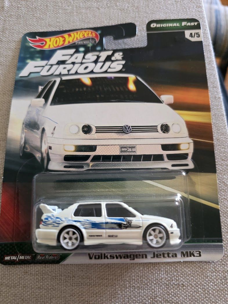 Hot Wheels Fast &amp; Furious Original Fast Volkswagen Jetta MK3.