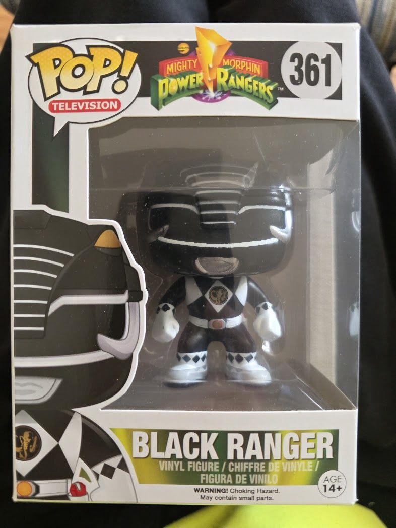 Funko Pop! Mighty Morphin Power Rangers #361-Black Ranger