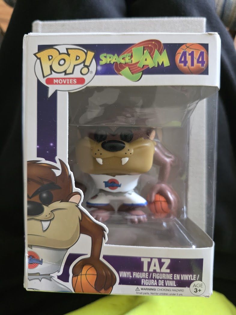 Funko Pop! Taz #414 Space Jam Vinyl Figure Tasmanian Devil