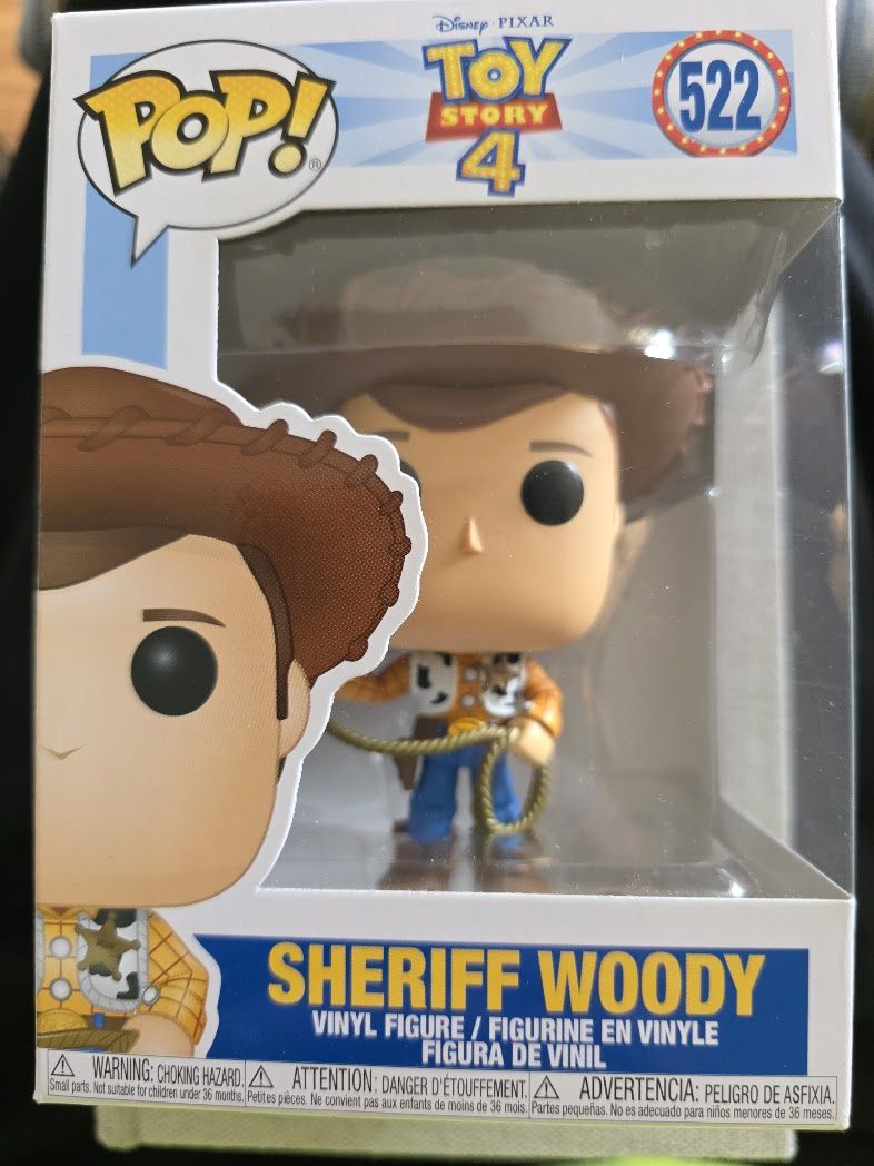 Funko Pop! Toy Story 4 Sheriff Woody #522
