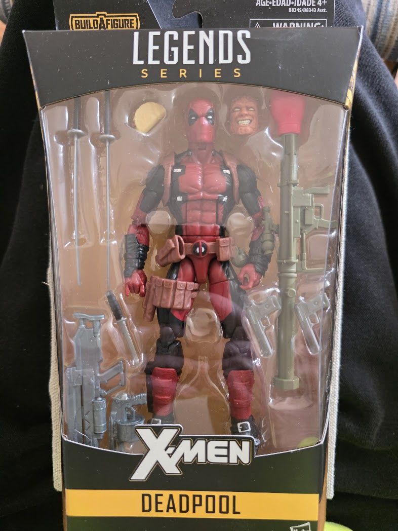 Marvel Legends X-Men Deadpool Figure New Sealed Box Juggernaut BAF Wave