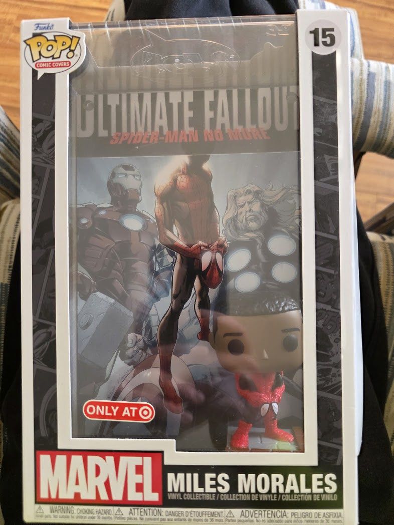 Funko Pop! Comic Covers Marvel Miles Morales #15 Target Exclusive