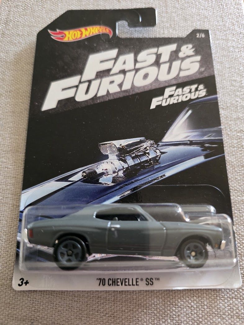 Hot Wheels Fast And Furious Grey ‘70 Chevy Chevelle SS